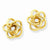14k Yellow Gold Love Knot Earrings