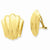 14k Yellow Gold Non-pierced Fancy Earrings