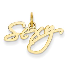14k Gold Sexy Charm hide-image