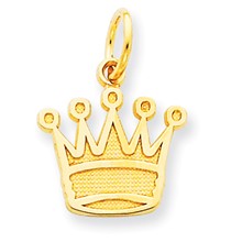 14k Gold Kings Crown Charm hide-image
