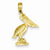 14k Gold Pelican pendant, Appealing Pendants for Necklace