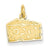 14k Gold Swiss Cheese Charm hide-image