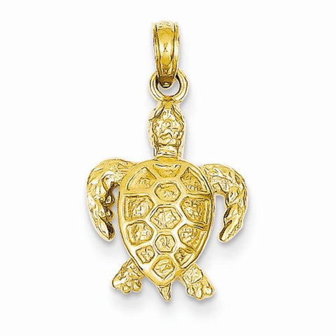 14k Gold Sea Turtle pendant, Exquisite Pendants for Necklace