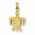 14k Gold Sea Turtle pendant, Exquisite Pendants for Necklace