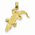 14k Gold Alligator pendant, Fine Pendants for Necklace