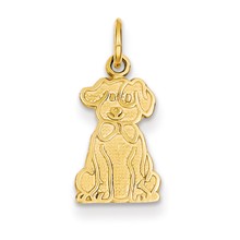 14k Gold Puppy Charm hide-image
