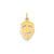 Comedy Mask Charm in 14k Gold