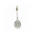 Racquet Charm in 14k White Gold