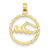 14k Gold Swimming Charm hide-image