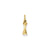 Solid Polished 3-D Seattle Space Needle Charm in 14k Gold