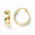 14k Yellow Gold Polished Hoop Earrings