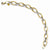 14K White and Yellow Gold Polished Link Bracelet