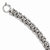 14K White Gold Fancy Link Bracelet