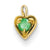 14ky May Birthstone Heart Charm hide-image