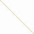 14K Yellow Gold Anchor Link Chain Bracelet