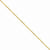 14K Yellow Gold Diamond-Cut Spiga Chain Bracelet