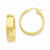 14k Yellow Gold Hoop Earrings