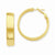 14k Yellow Gold Hoop Earrings