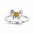 Sterling Silver Citrine Ring