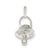 Pacifier Charm in Sterling Silver