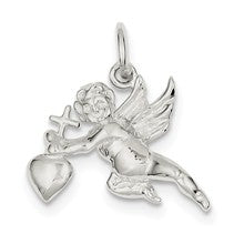Sterling Silver Cupid Charm hide-image