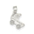 Baby Buggy Charm in Sterling Silver