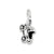 Baby Buggy Charm in Sterling Silver