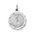 To My Flower Girl Disc Charm in Sterling Silver
