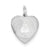 Sterling Silver To My Bridesmaid Heart Disc Charm hide-image