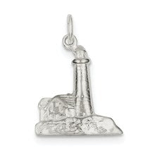 Sterling Silver Lighthouse Charm hide-image