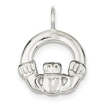 Sterling Silver Claddagh Charm hide-image
