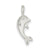 Dolphin Charm in Sterling Silver