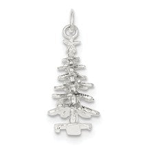 Sterling Silver Christmas Tree Charm hide-image