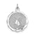 Wedding Bells Disc Charm in Sterling Silver