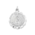 To My Flower Girl Disc Charm in Sterling Silver