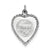 Happy Anniversary Disc Charm in Sterling Silver
