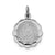 Sterling Silver Praying Hands Disc Charm hide-image