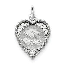 Sterling Silver Graduation Cap & Diploma Disc Charm hide-image