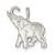 Sterling Silver Elephant Charm hide-image