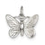 Butterfly Charm in Sterling Silver