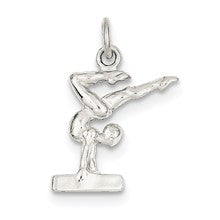 Sterling Silver Gymnast Charm hide-image