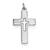 Cut-out Cross Charm in Sterling Silver
