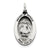 Antiqued Infant of Prague Medal, Beautiful Charm in Sterling Silver