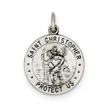 Sterling Silver St. Christopher Soccer Medal, Adorable Charm hide-image