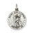 St. Christopher Soccer Medal, Adorable Charm in Sterling Silver