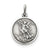 Sterling Silver Antiqued Saint Michael Medal, Gorgeous Charm hide-image