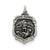 St. Michael Badge Medal, Alluring Charm in Sterling Silver