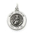 Sterling Silver St. Peregrine Medal Charm hide-image