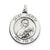 St. Theresa Medal, Adorable Charm in Sterling Silver