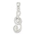 Sterling Silver Treble Clef Charm hide-image